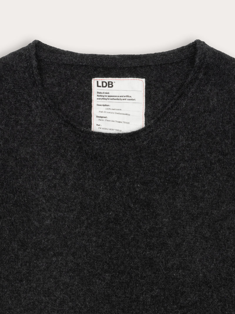 Pull FFresh col rond - 100% cachemire