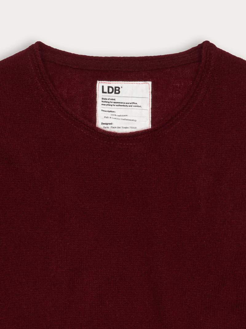 Pull FFresh col rond - 100% cachemire
