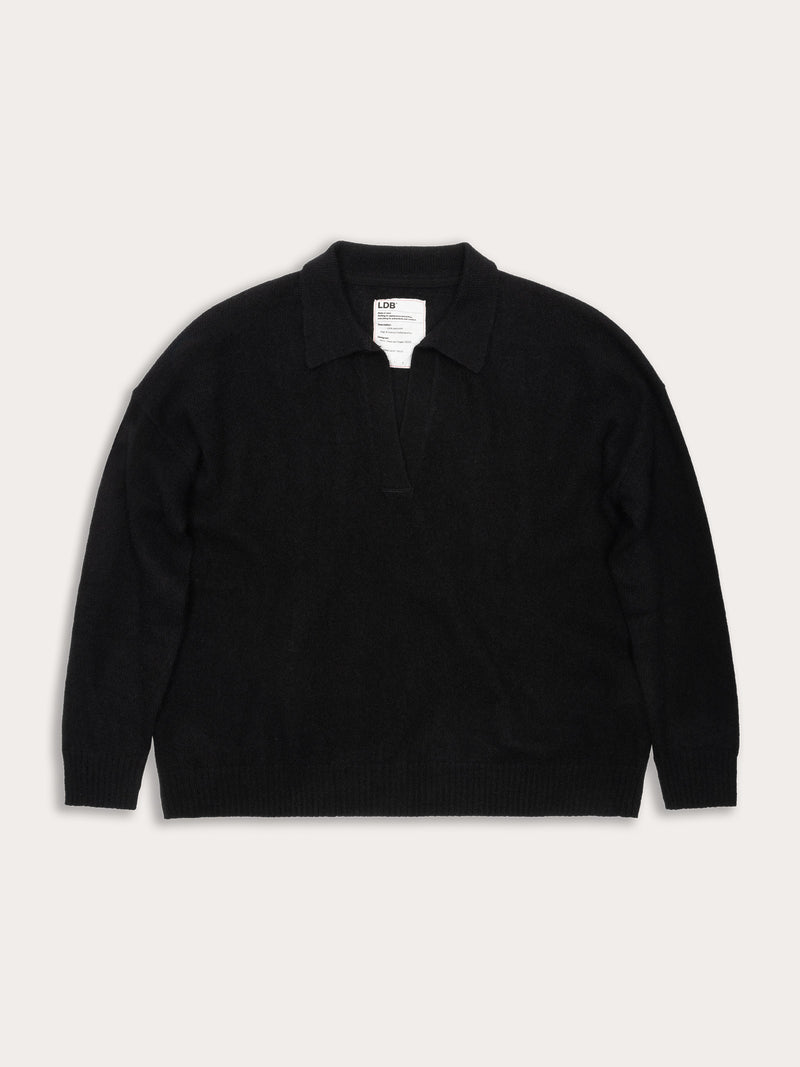 Polo manches longues FFresh - 100% cachemire