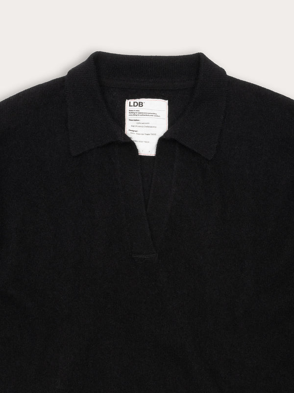 Polo manches longues FFresh - 100% cachemire