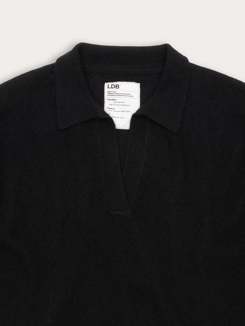 Polo manches longues FFresh - 100% cachemire