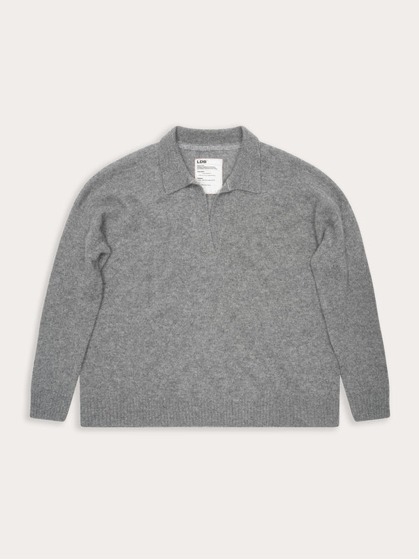 Polo manches longues FFresh - 100% cachemire