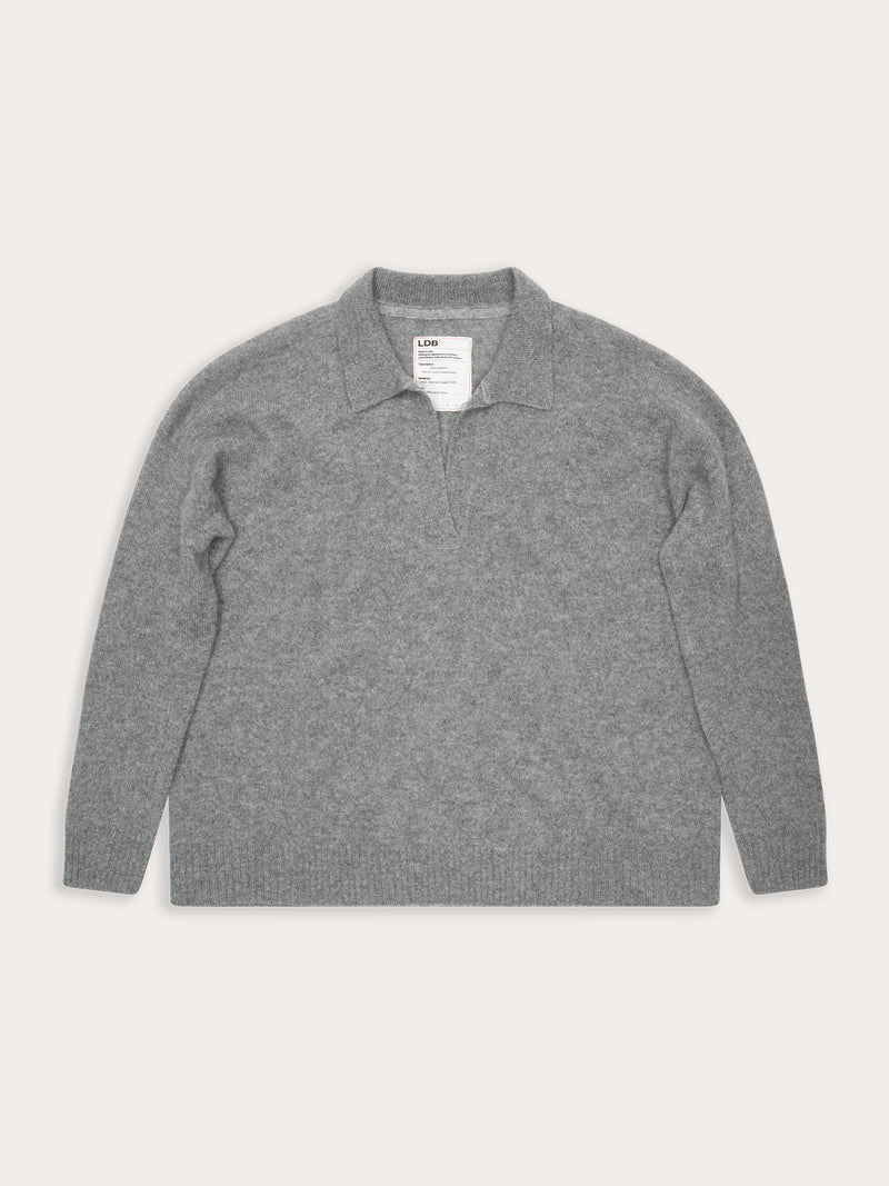 Polo manches longues FFresh - 100% cachemire