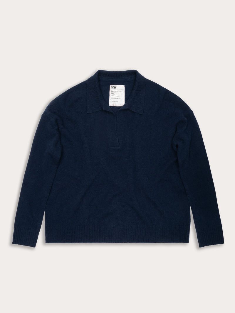 Polo manches longues FFresh - 100% cachemire