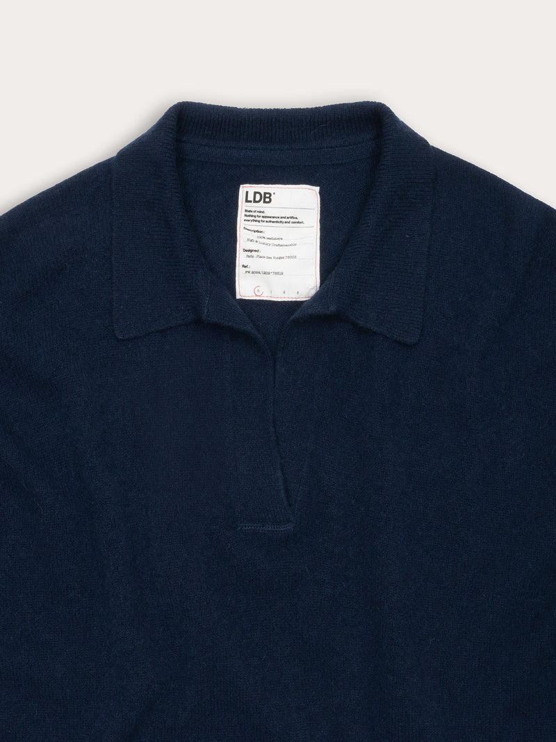 Polo manches longues FFresh - 100% cachemire
