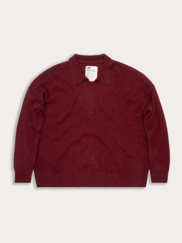Polo manches longues FFresh - 100% cachemire