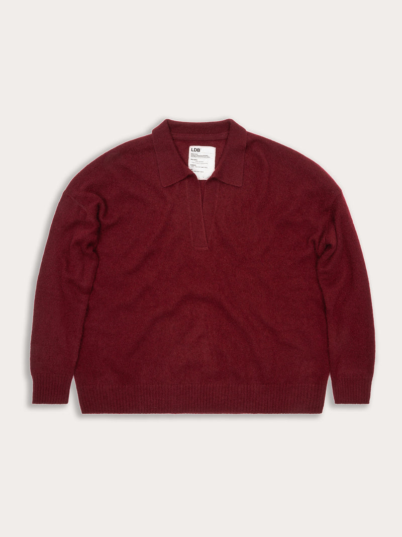 Polo manches longues FFresh - 100% cachemire