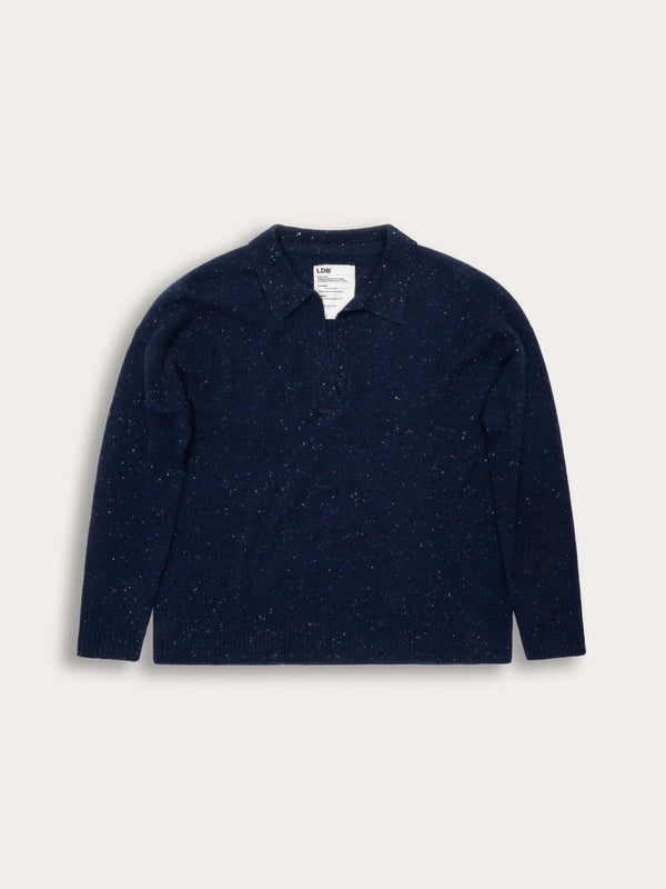 Polo manches longues FFresh - 100% cachemire