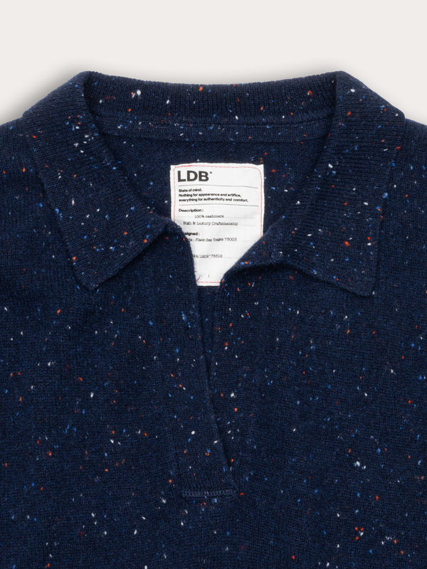 Polo manches longues FFresh - 100% cachemire