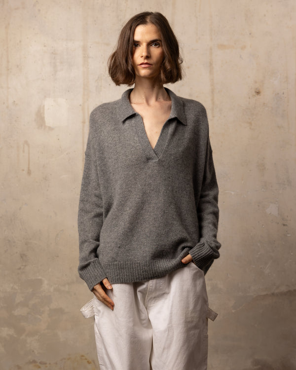 Polo manches longues FFresh - 100% cachemire