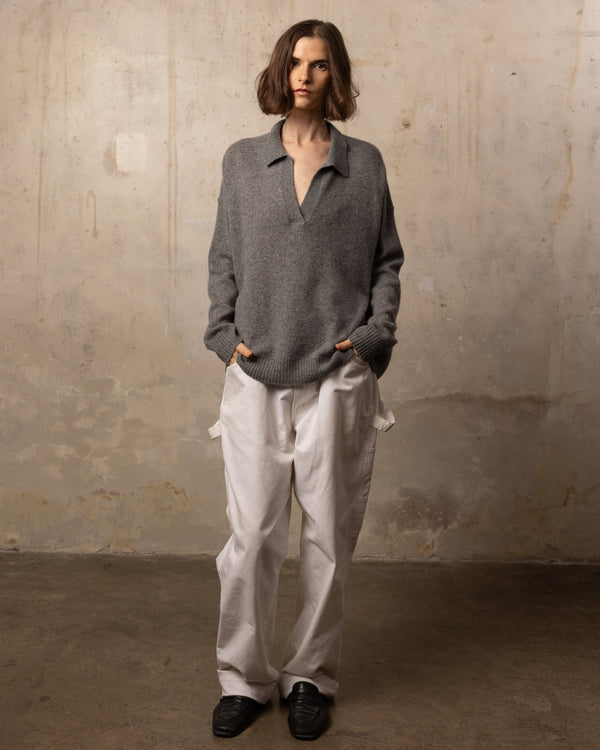 Polo manches longues FFresh - 100% cachemire