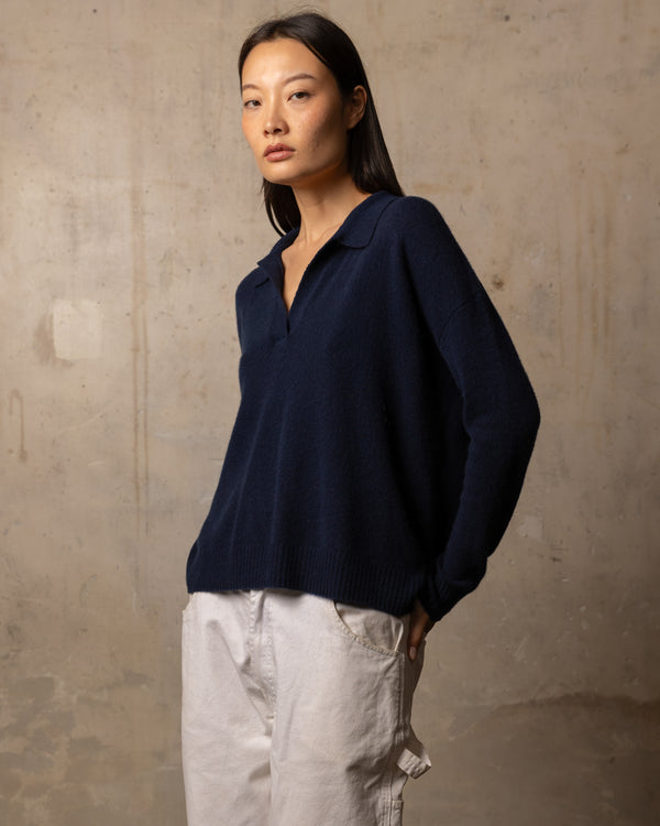 Polo manches longues FFresh - 100% cachemire