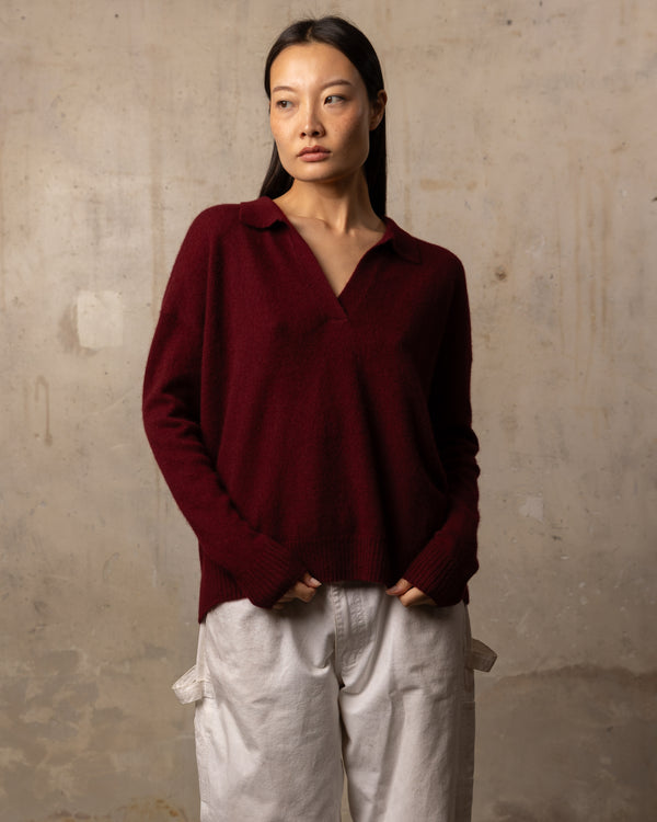 Polo manches longues FFresh - 100% cachemire