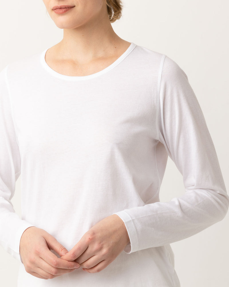 T-shirt Jackson col rond - 100% coton - manches longues