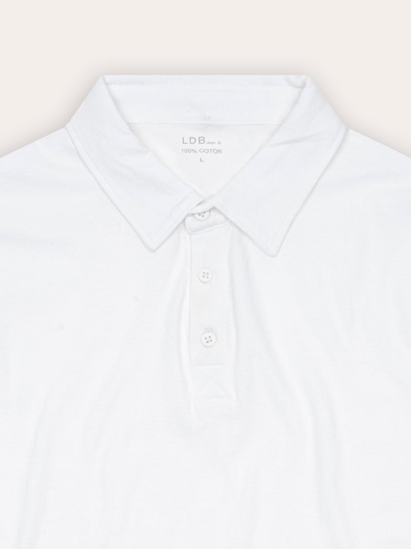 Polo Jackson - 100% coton - 190WHITE