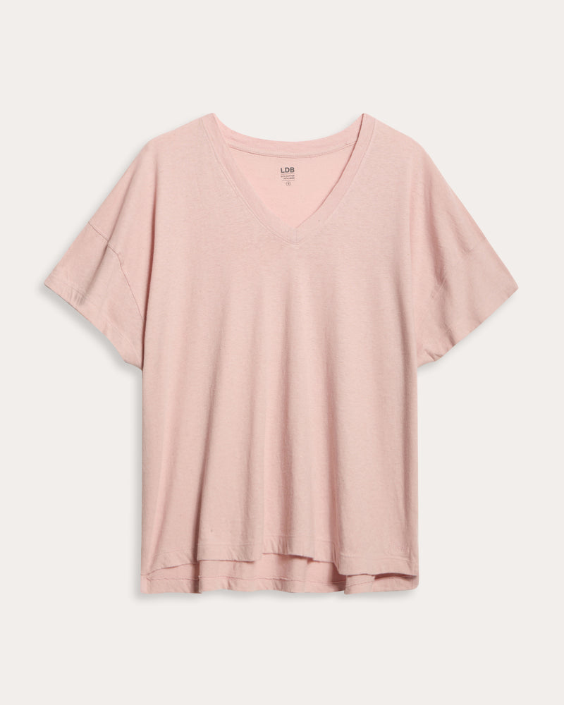 T-shirt LINA - 80% Coton 20% Lin