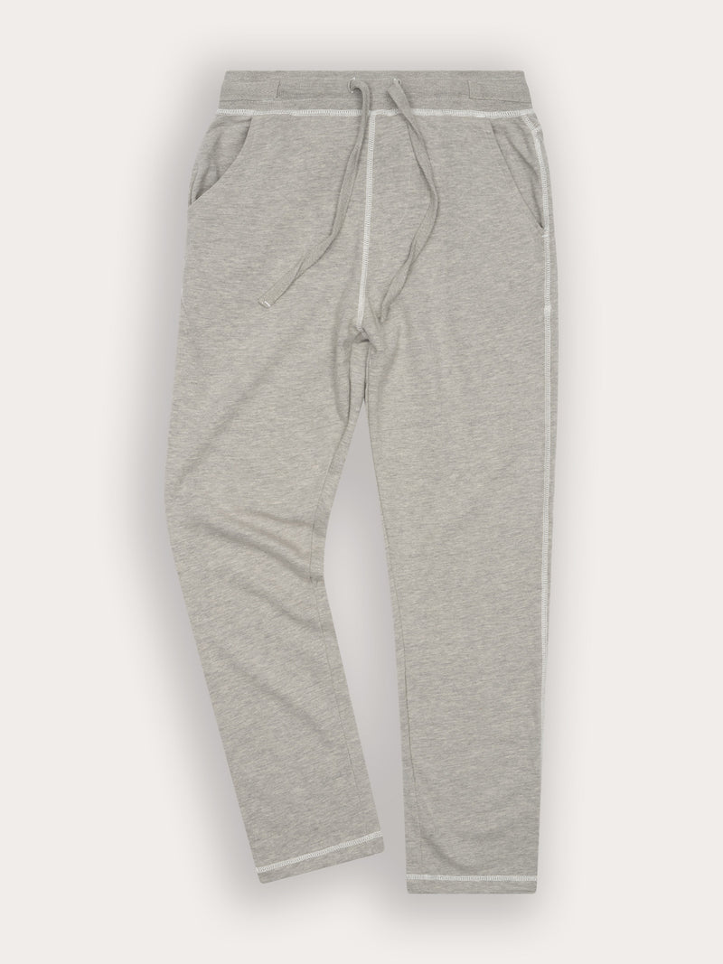 Pantalon Poe  - 100% Coton French Terry - 133MELANGEDGREY