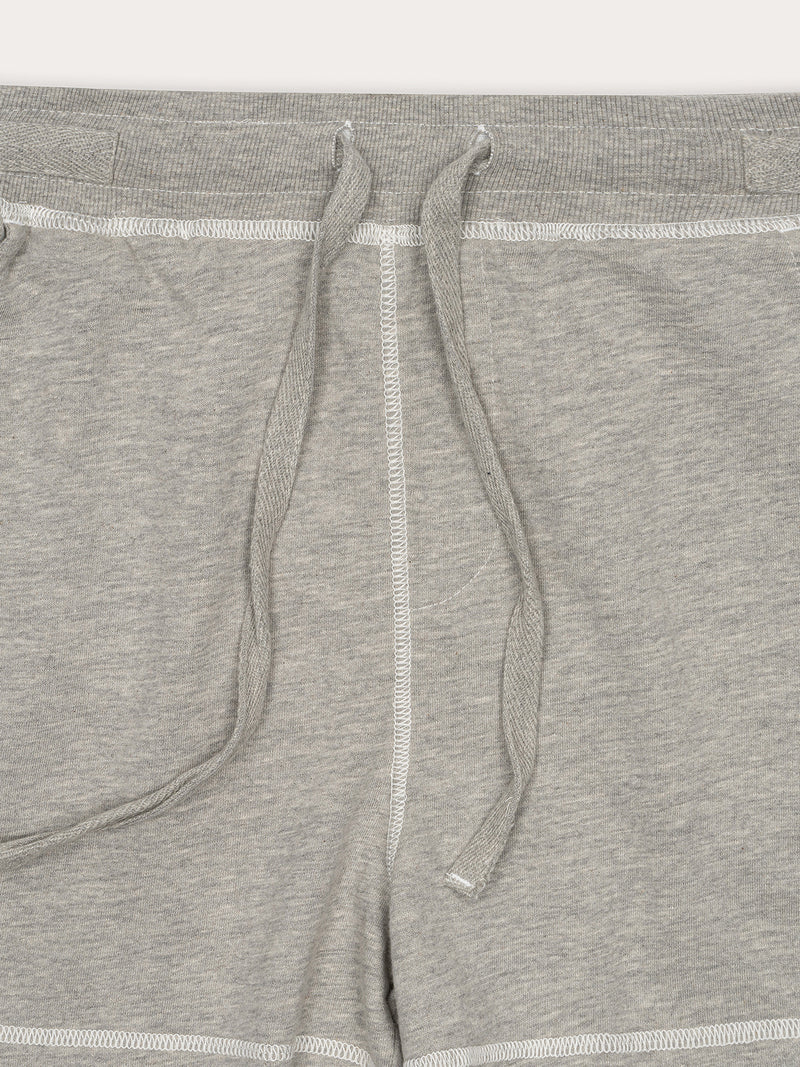 Short Poe - 100% Coton French Terry - 133MELANGEDGREY