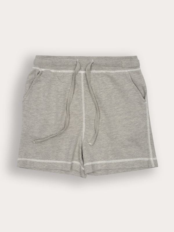 Short Poe - 100% Coton French Terry - 133MELANGEDGREY