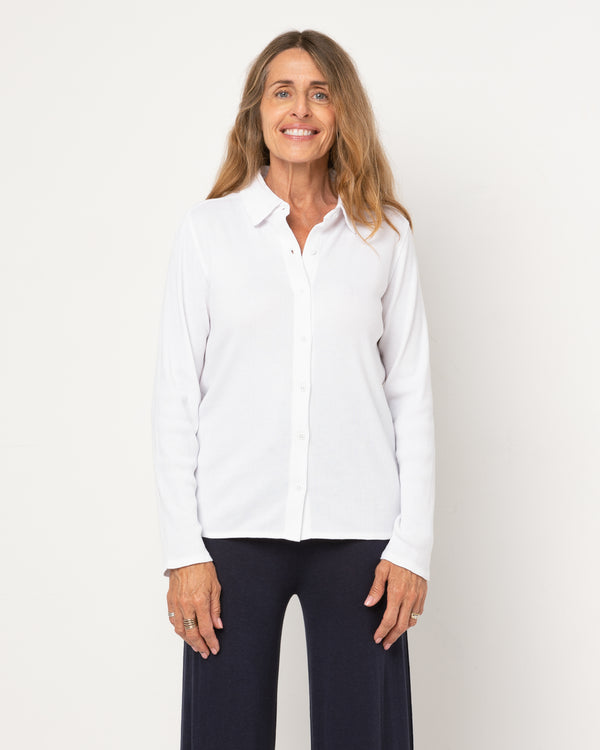 Chemise RIB manches longues - 100% coton