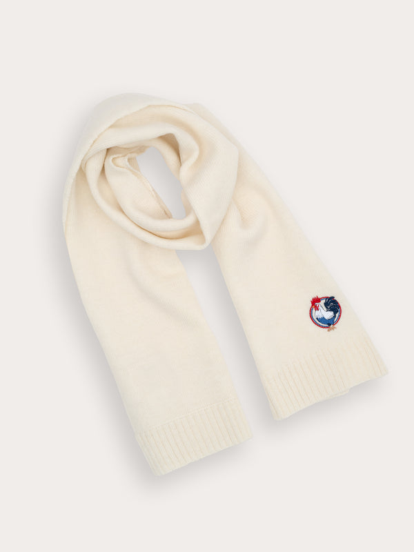 Echarpe Rousseau - 100% laine - 180OFFWHITE