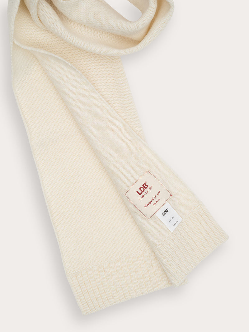 Echarpe Rousseau - 100% laine - 180OFFWHITE