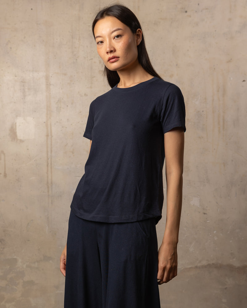 T-shirt 24_24 col rond - 100% coton - 300NAVY