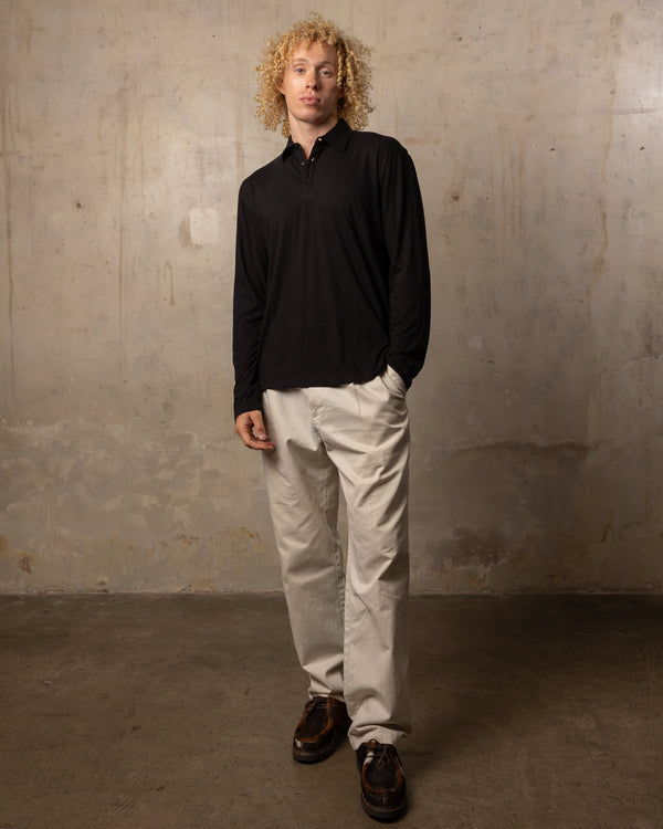 Polo Jackson - 100% coton - 100BLACK