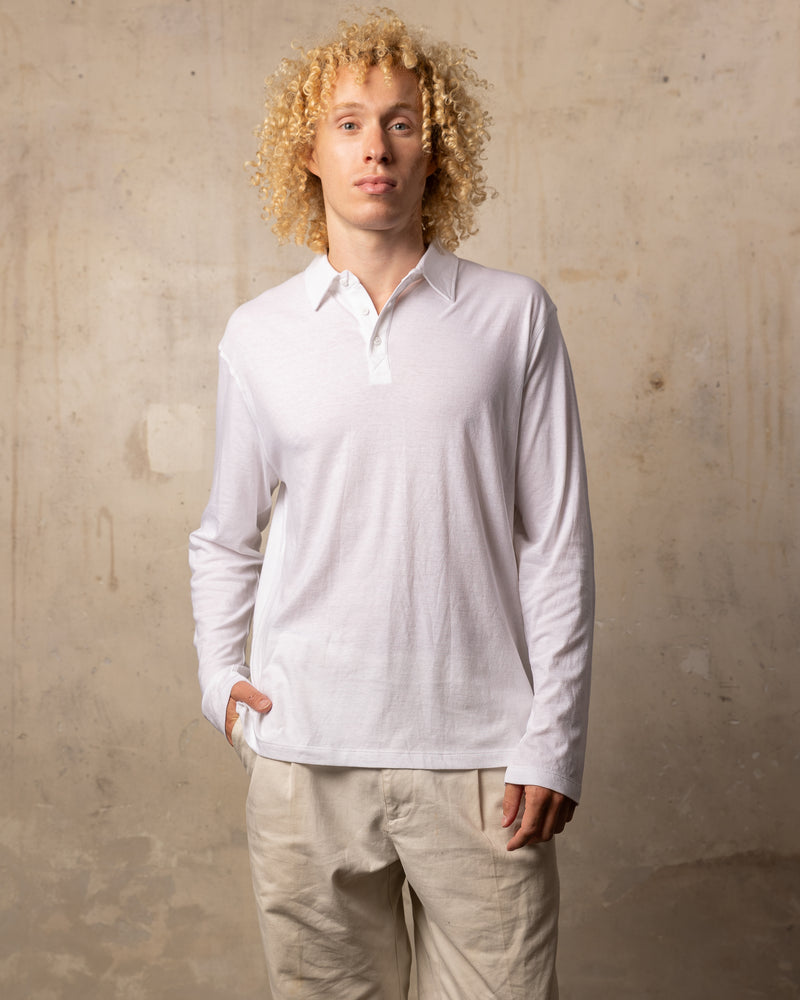 Polo Jackson - 100% coton - 190WHITE