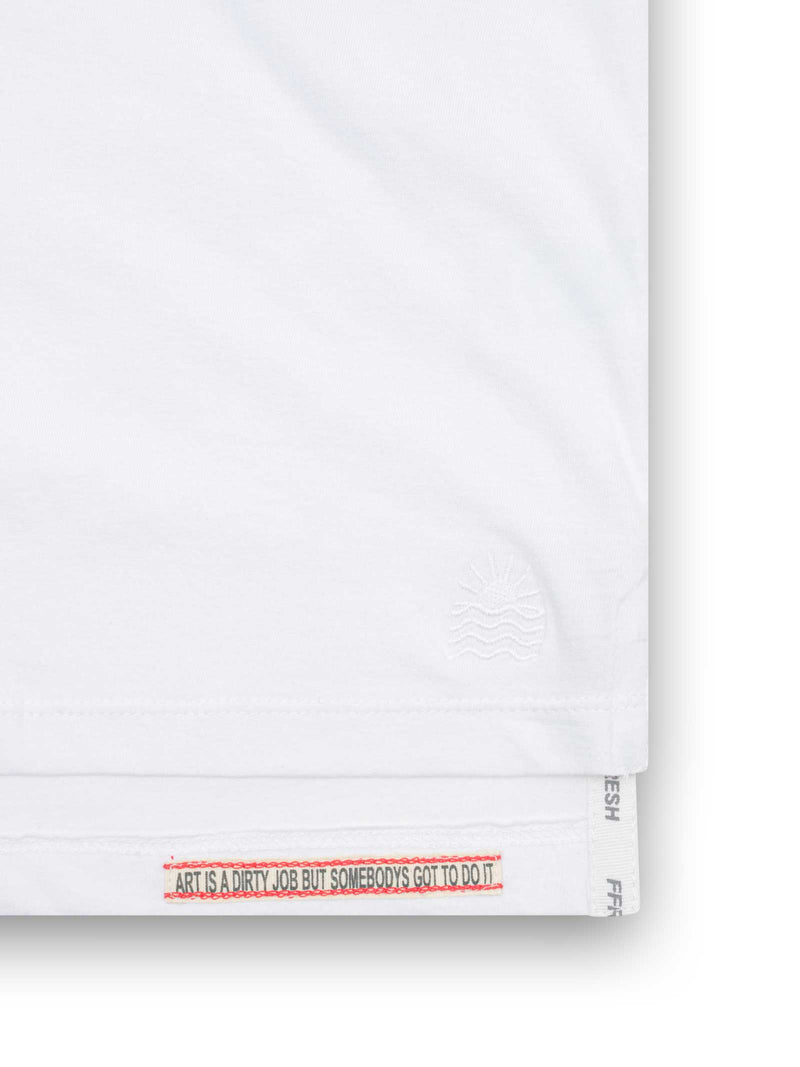 T-shirt 24_24 col rond - 100% coton - 190WHITE