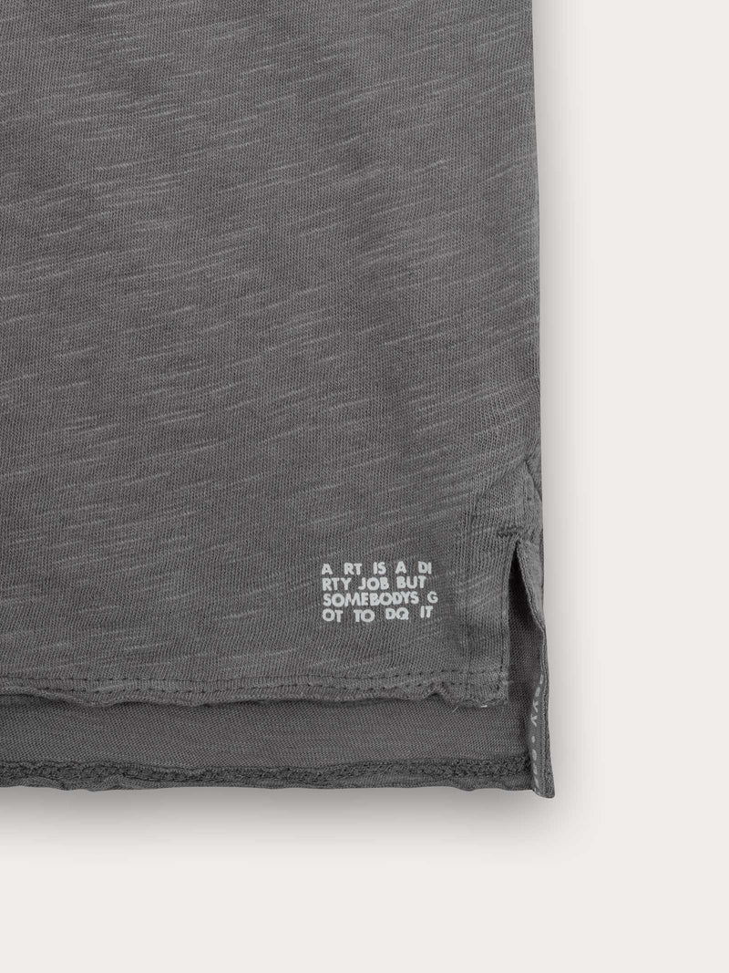 T-shirt EASYY col rond - 100% coton - 116GREY