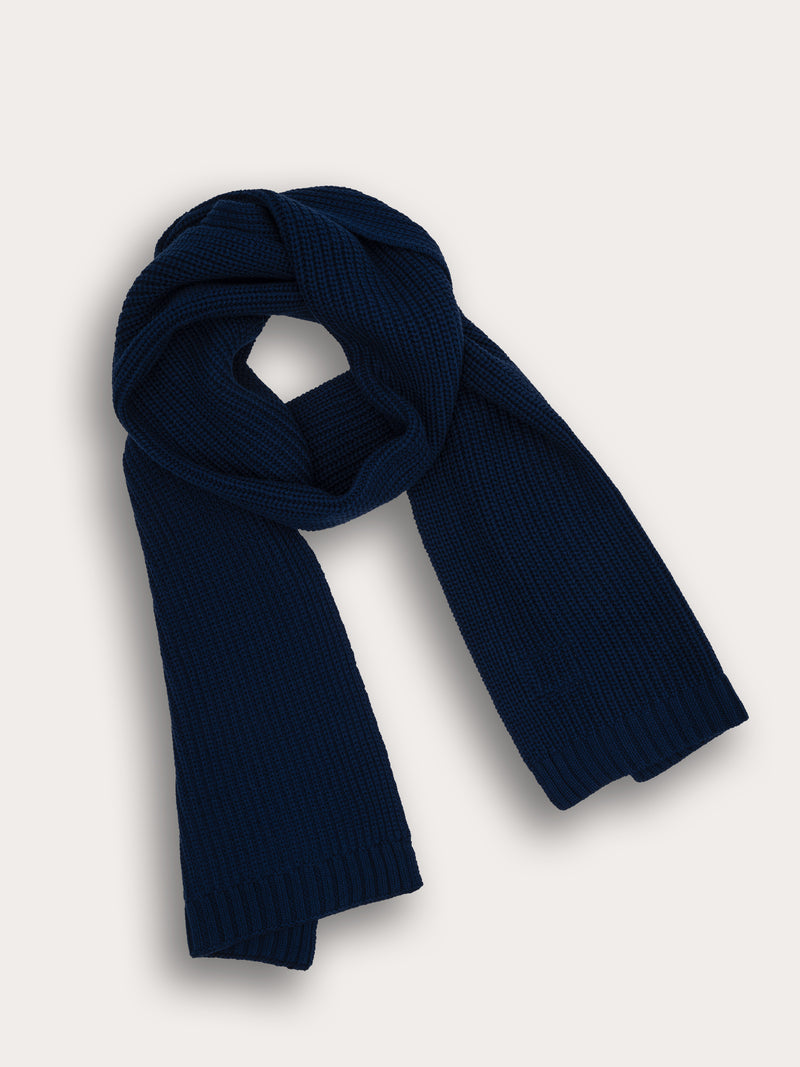 Echarpe Voltaire - 100% coton - 300NAVY