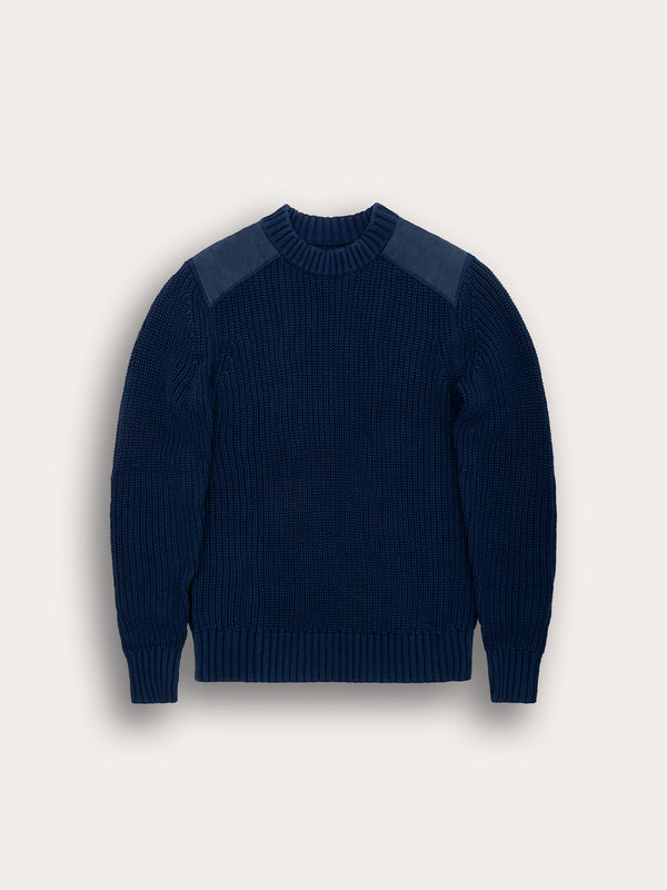 Pull Voltaire - 100% coton - 300NAVY