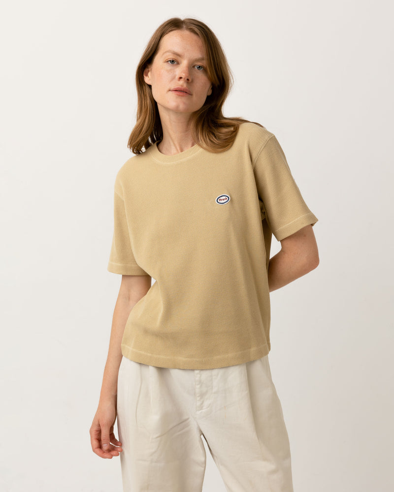 T-Shirt Waffle en 100% jersey de coton