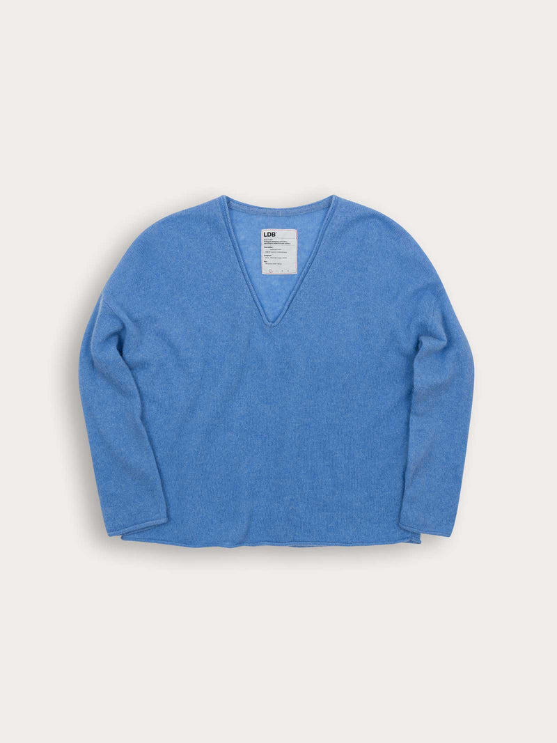 Pull FFresh col V - 100% cachemire