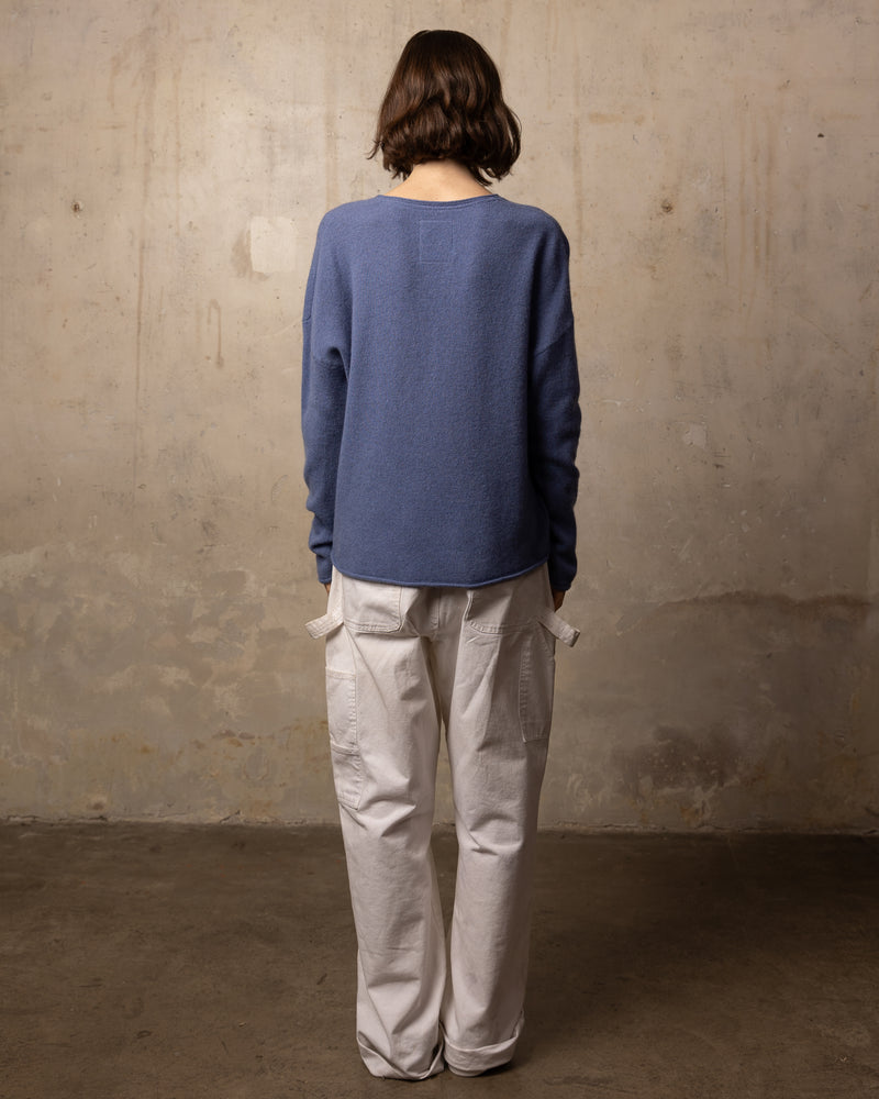Pull Wool col v - laine et cachemire