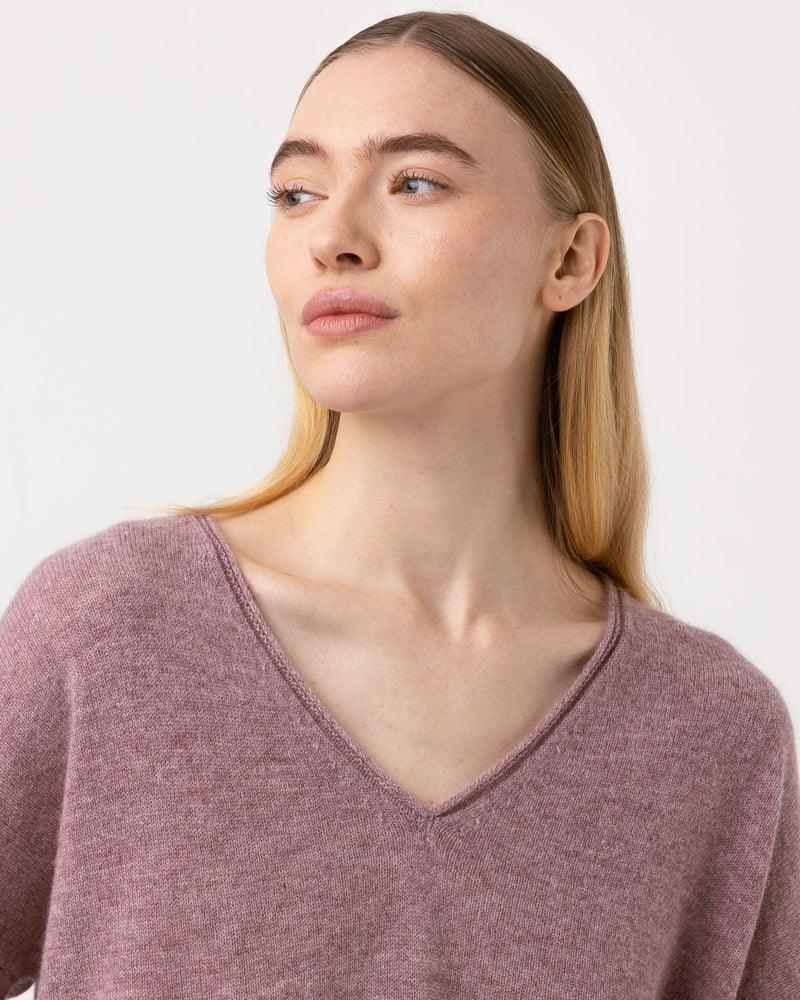 Pull Wool col V - laine et cachemire