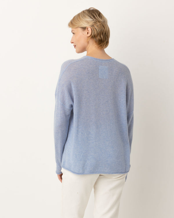 Pull WOOL - Col V - 90% Laine 10% Cachemire