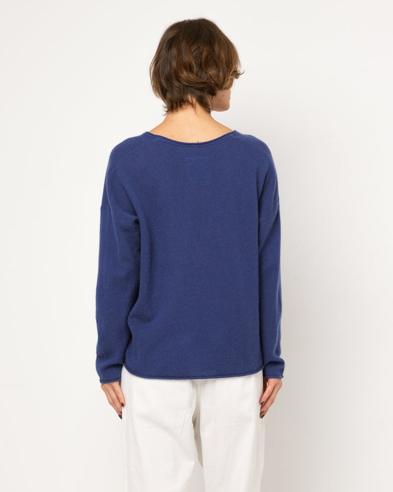 Pull Wool col V - laine et cachemire