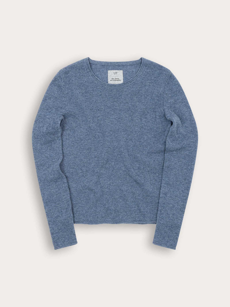 Pull WOOL - Col rond - 90% Laine 10% Cachemire