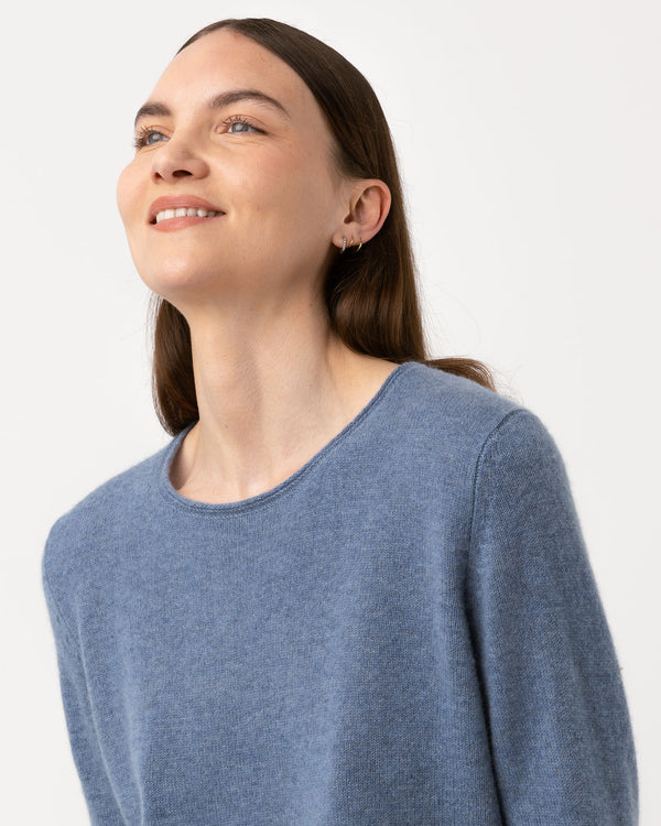 Pull WOOL - Col rond - 90% Laine 10% Cachemire