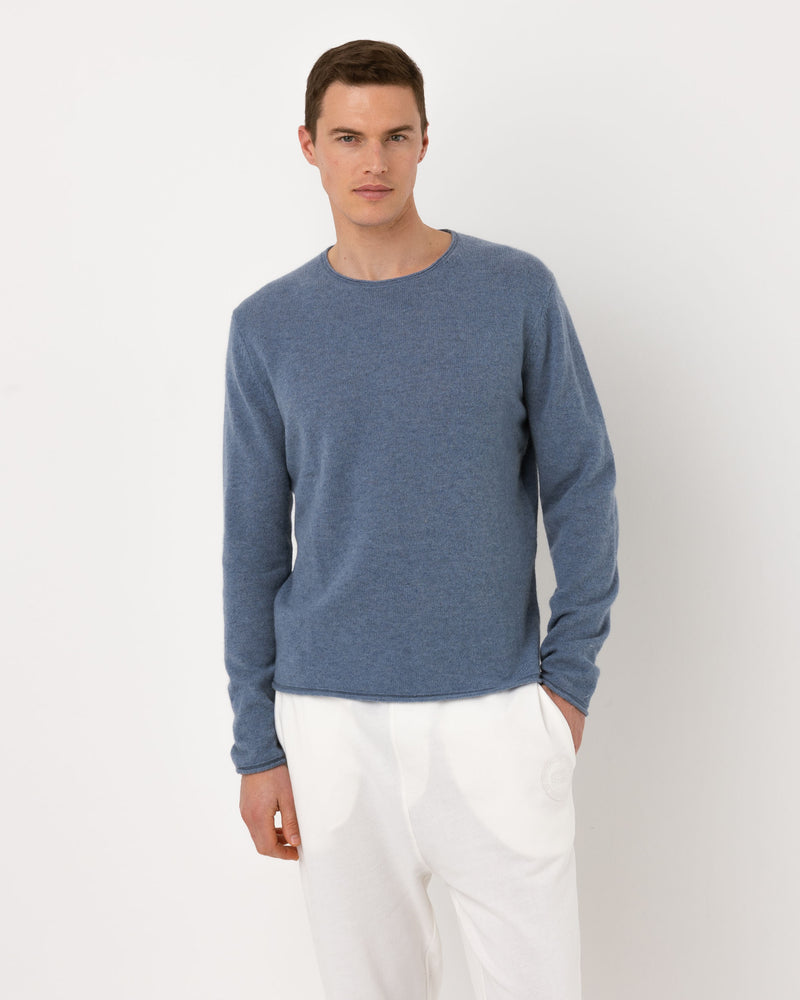 Pull WOOL - Col rond - 90% Laine 10% Cachemire