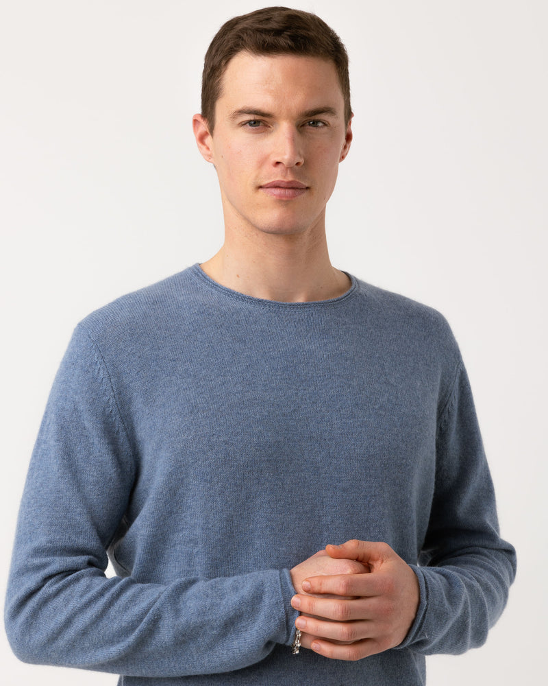 Pull WOOL - Col rond - 90% Laine 10% Cachemire