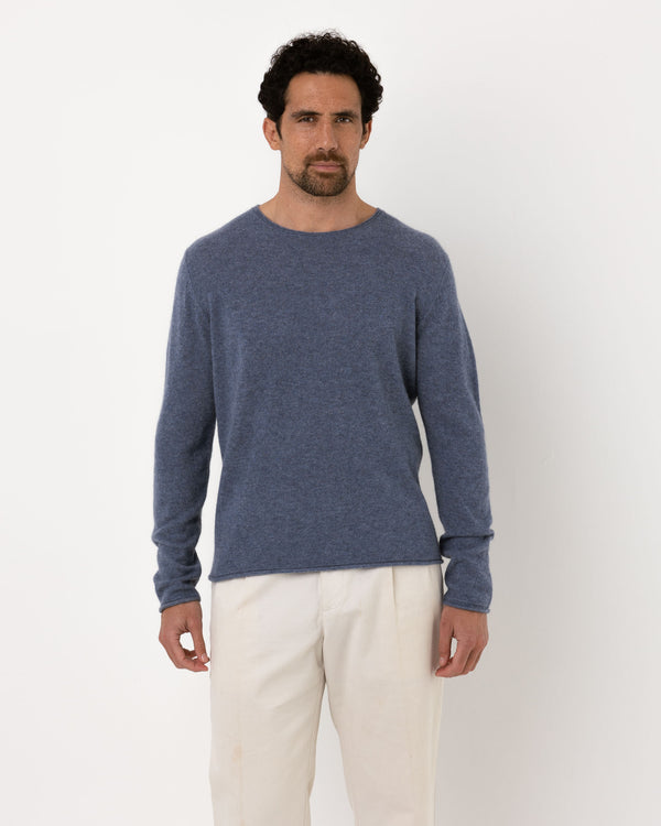 Pull WOOL - Col rond - 90% Laine 10% Cachemire