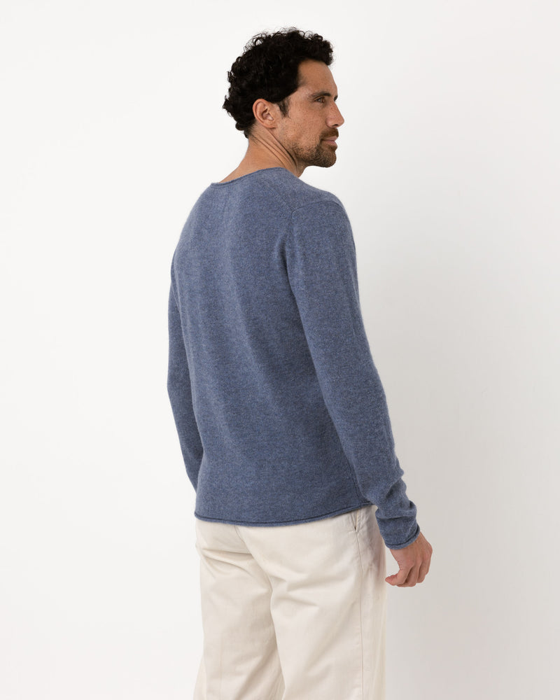 Pull WOOL - Col rond - 90% Laine 10% Cachemire