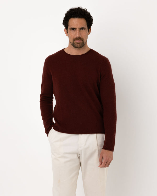 Pull WOOL - Col rond - 90% Laine 10% Cachemire