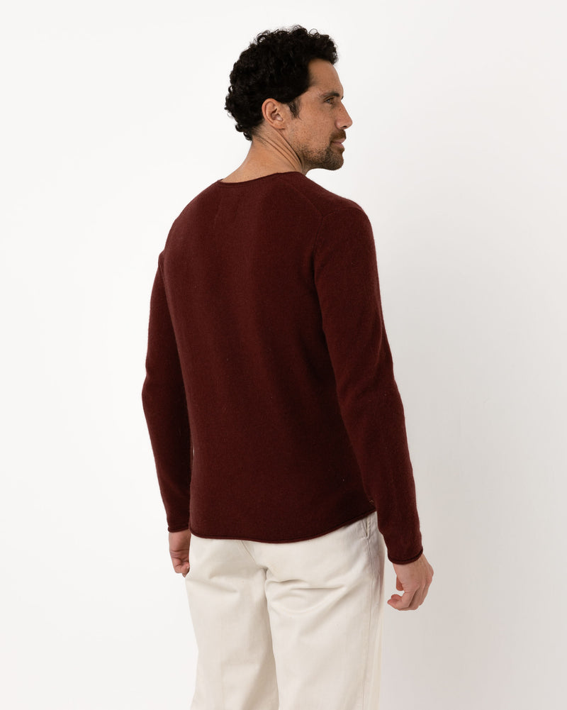 Pull WOOL - Col rond - 90% Laine 10% Cachemire