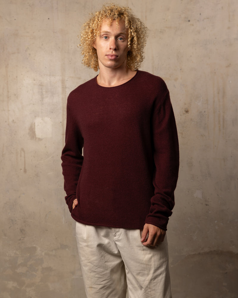 Pull Wool col rond - 95% Laine 5% Cachemire
