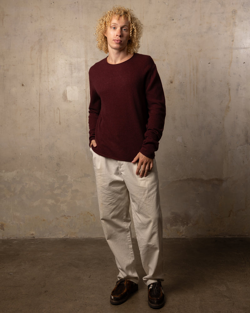 Pull Wool col rond - 95% Laine 5% Cachemire