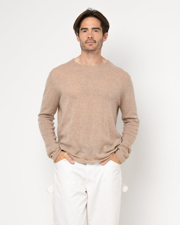 Pull WOOL col rond - 90% Laine 10% Cachemire